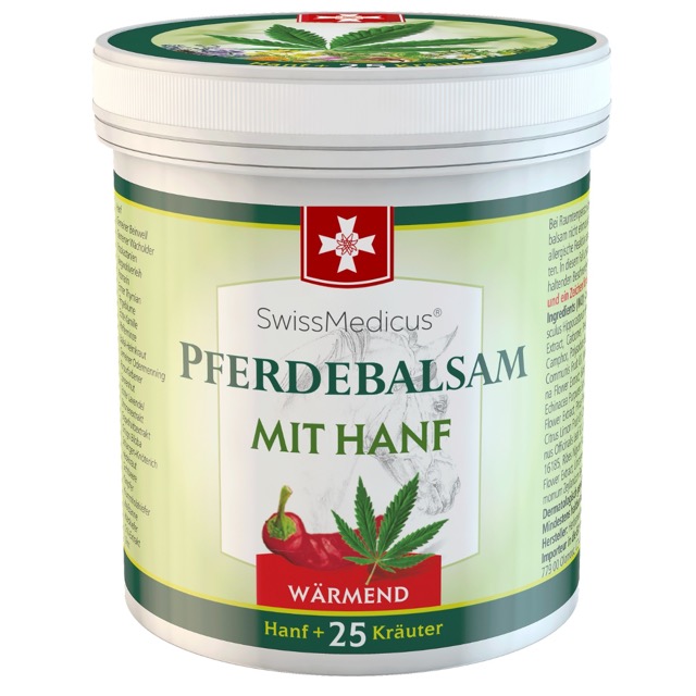 Pferdebalsam with hemp warming 500 ml