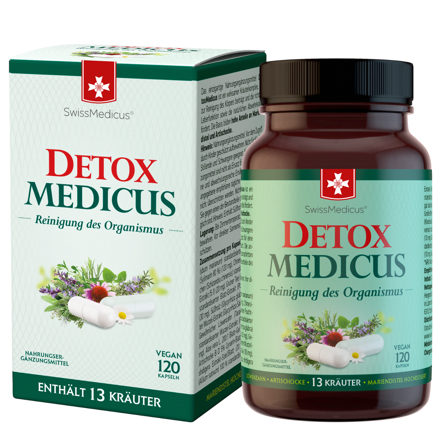 DetoxMedicus 120 kapsuly