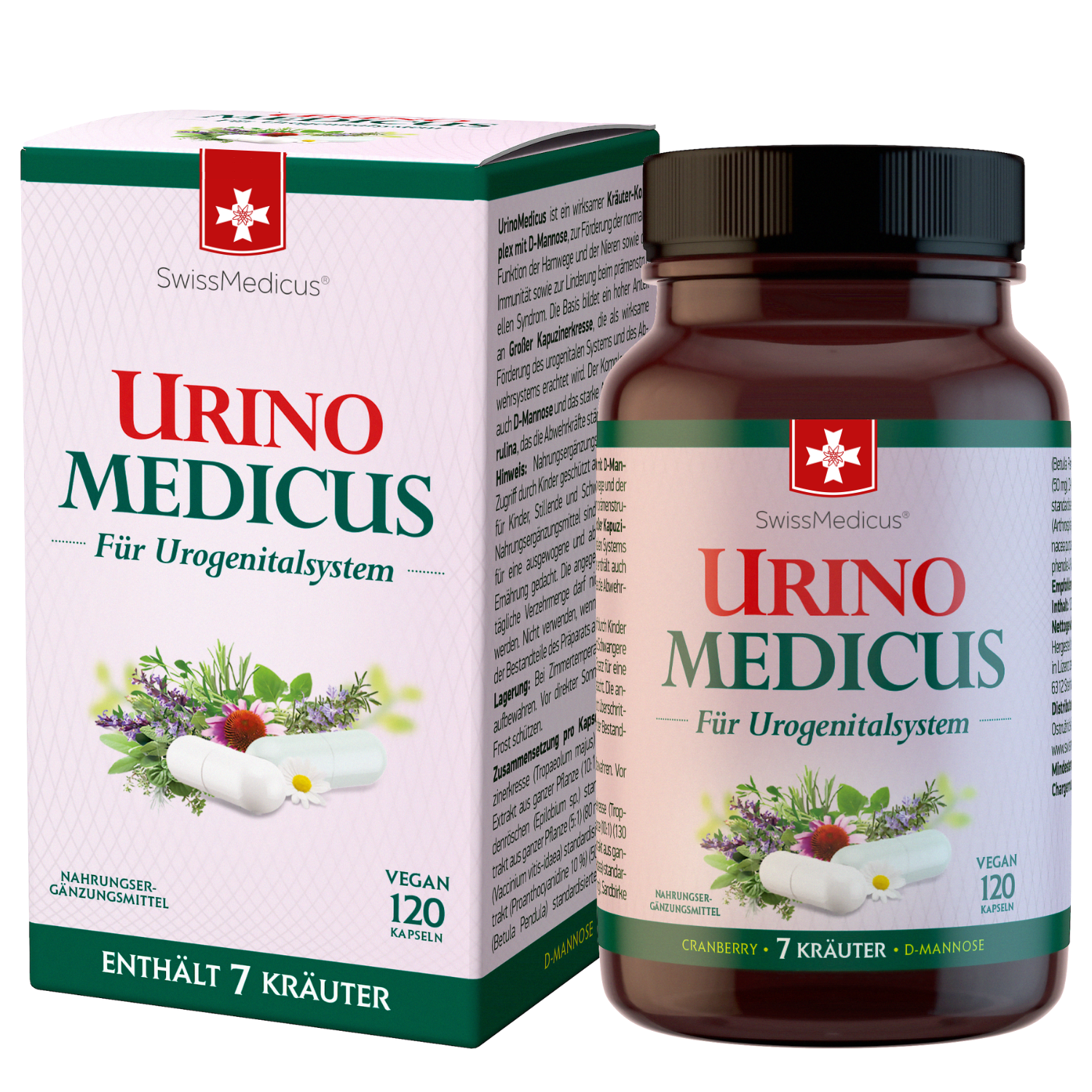 UrinoMedicus 120 capsules